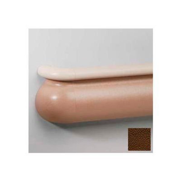 Crescent Series Vinyl Handrail/Crashrail Combination, 5-1/2